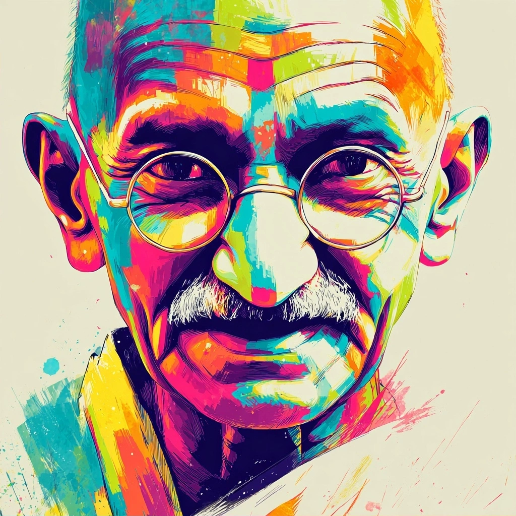 imagem para 40 Frases de Gandhi sobre Paz e Mudanca Sabedoria para Transformar o Mundo e Inspirar Acoes Positivas