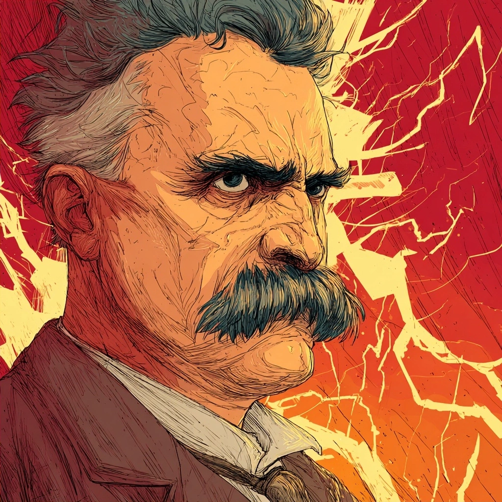 imagem para 40 Frases de Nietzsche sobre Forca e Superacao para Transformar Sua Filosofia de Vida com Poder Interior