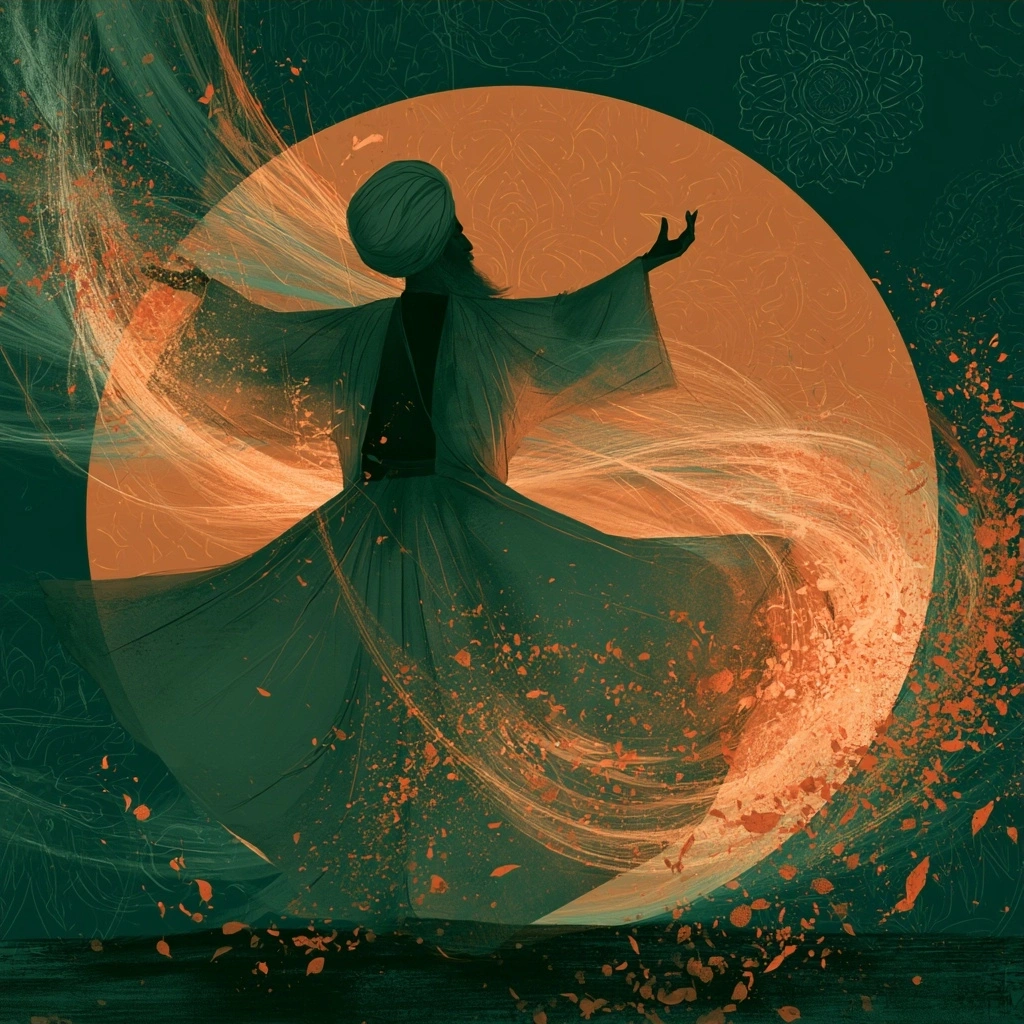 imagem sobre 55 Frases de Rumi sobre Amor e Espiritualidade para Despertar sua Alma e Transformar sua Jornada Interior