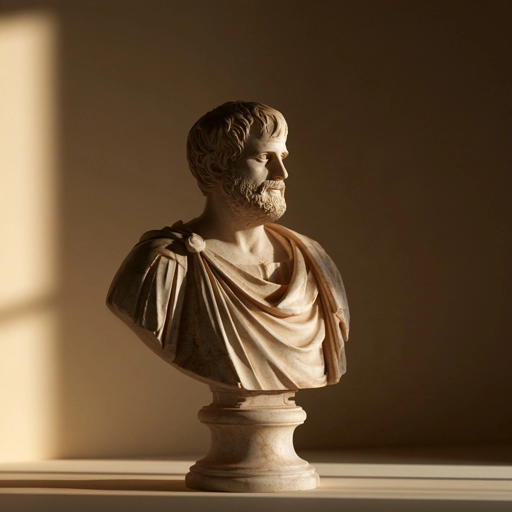 imagem sobre Frases de Aristoteles sobre Felicidade e Virtude para Despertar o Sabio que Existe em Voce