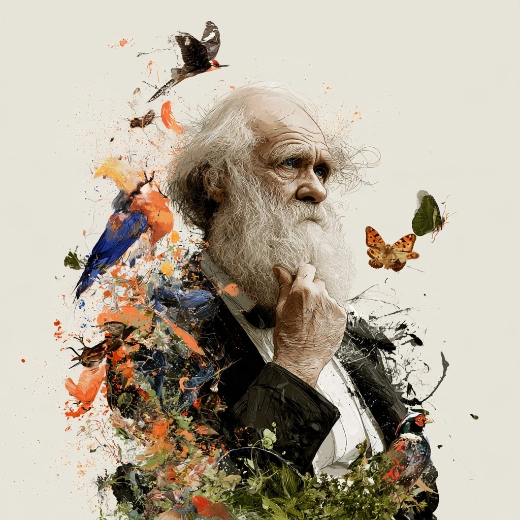 imagem para Frases de Charles Darwin sobre Evolucao e Adaptacao para Despertar o Explorador que Existe em Voce