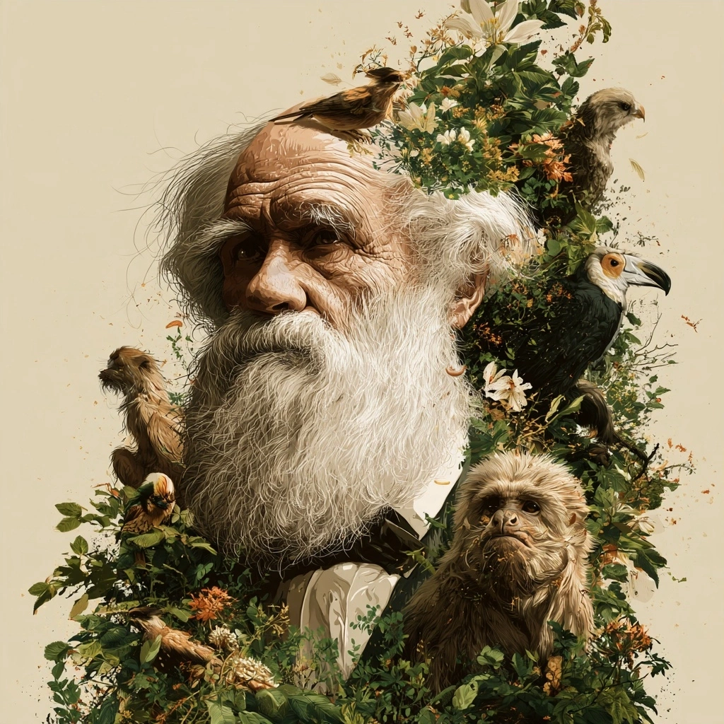 imagem sobre Frases de Charles Darwin sobre Evolucao e Adaptacao para Despertar o Explorador que Existe em Voce