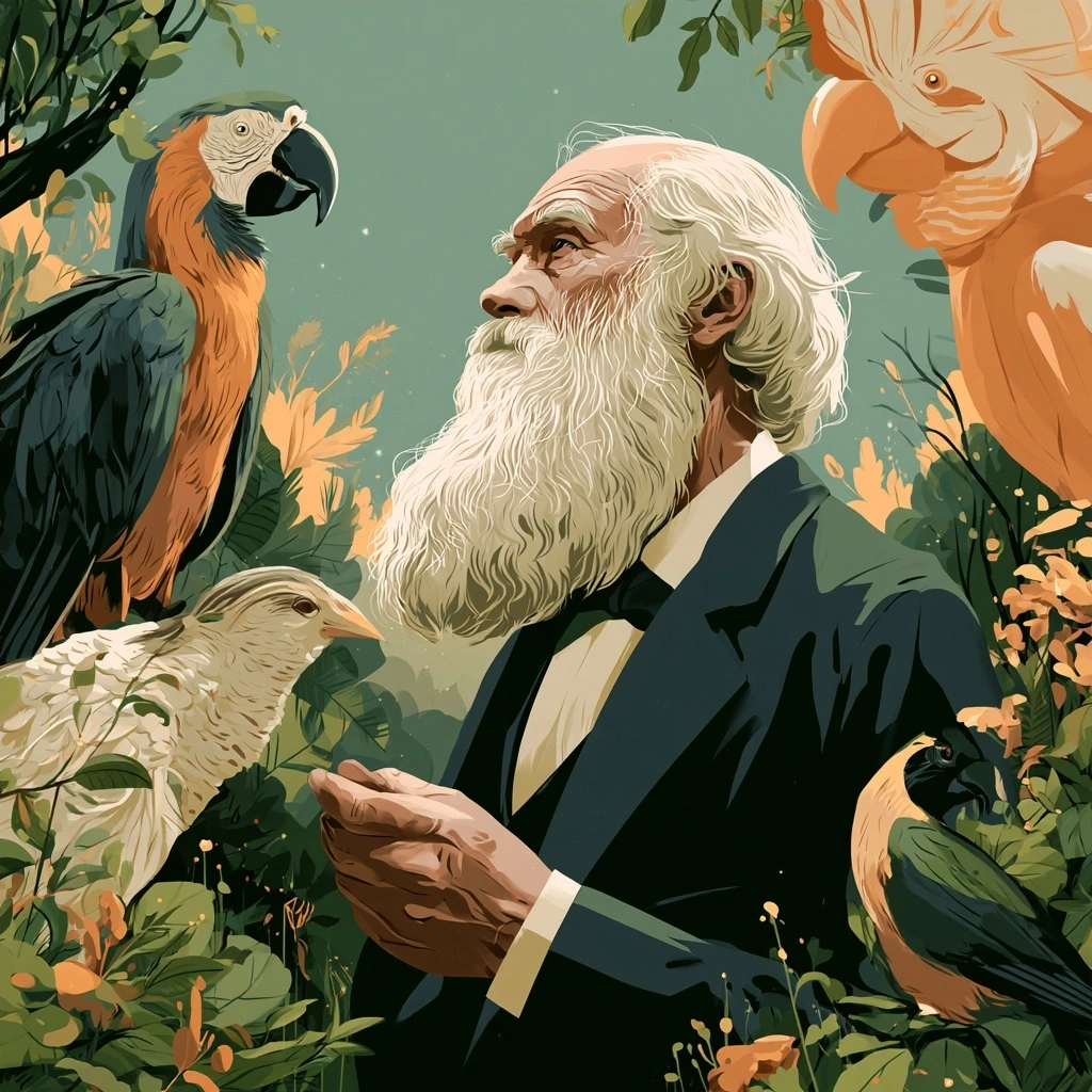 imagem Frases de Charles Darwin sobre Evolucao e Adaptacao para Despertar o Explorador que Existe em Voce