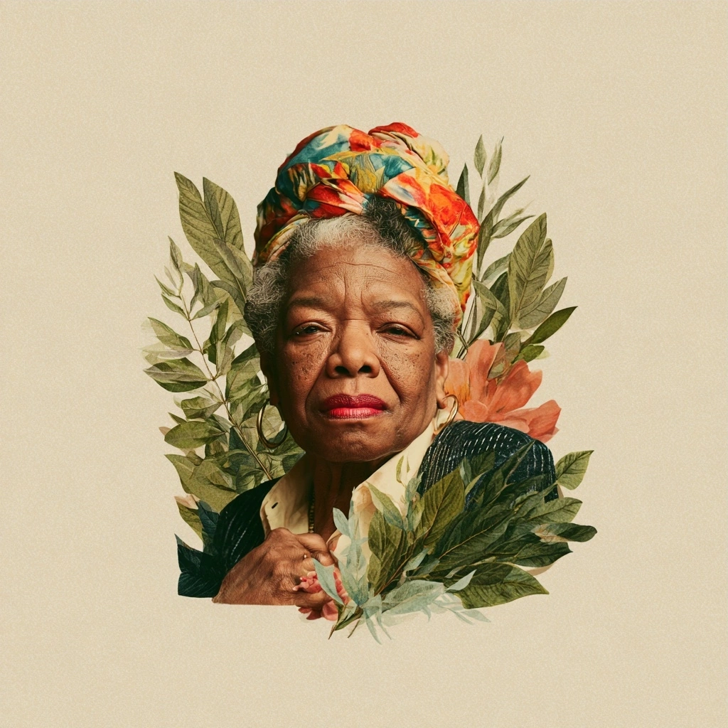 imagem sobre Frases de Maya Angelou sobre Coragem e Autoestima para Despertar a Mulher Forte que Existe em Voce