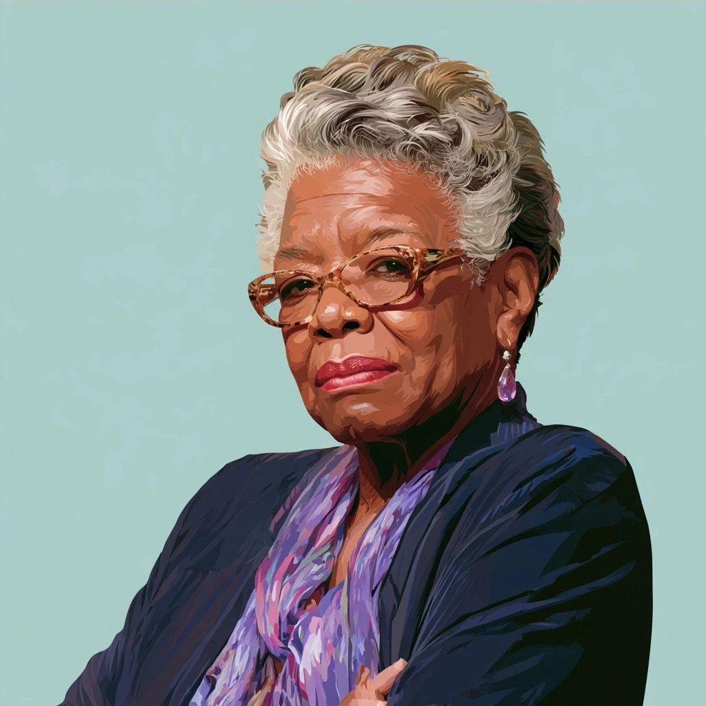 imagem Frases de Maya Angelou sobre Coragem e Autoestima para Despertar a Mulher Forte que Existe em Voce