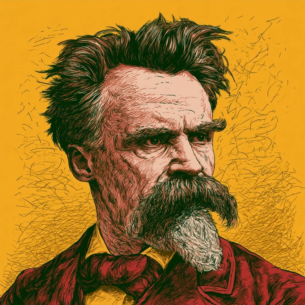 imagem Frases de Nietzsche Sobre a Vida Que Vao Mudar Sua Forma de Pensar